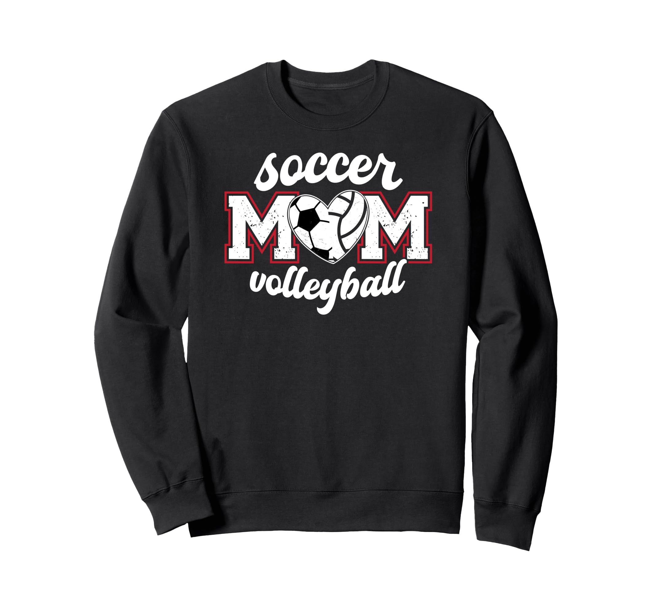 Soccer Volleyball Mom Ballers Sweatshirt - Trendy Graphic Men Women - T-Shirt, Sweatshirt, Hoodie