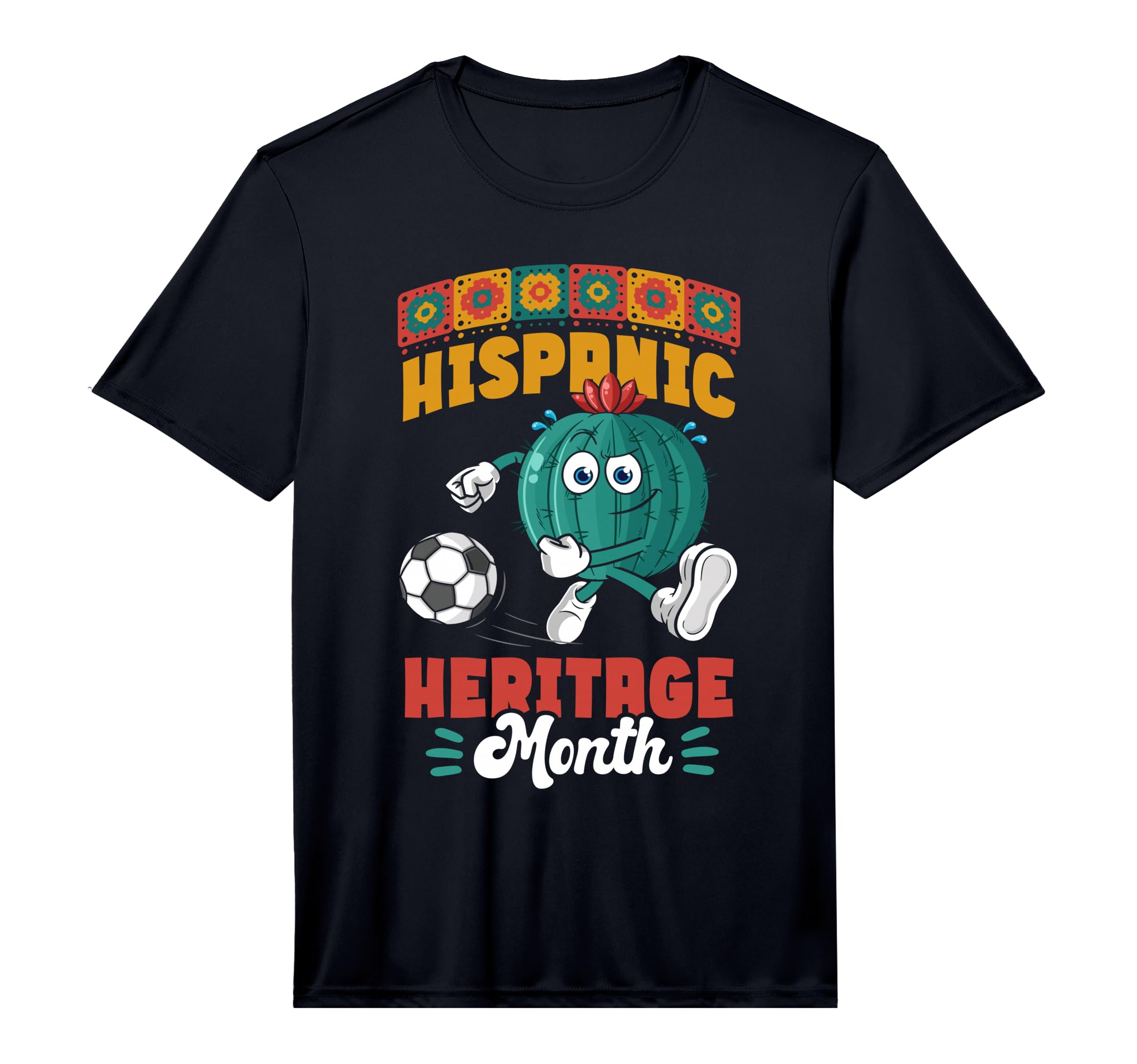 Hispanic Heritage Month Soccer T-Shirt - Graphic Print for Adults - T-Shirt, Sweatshirt, Hoodie