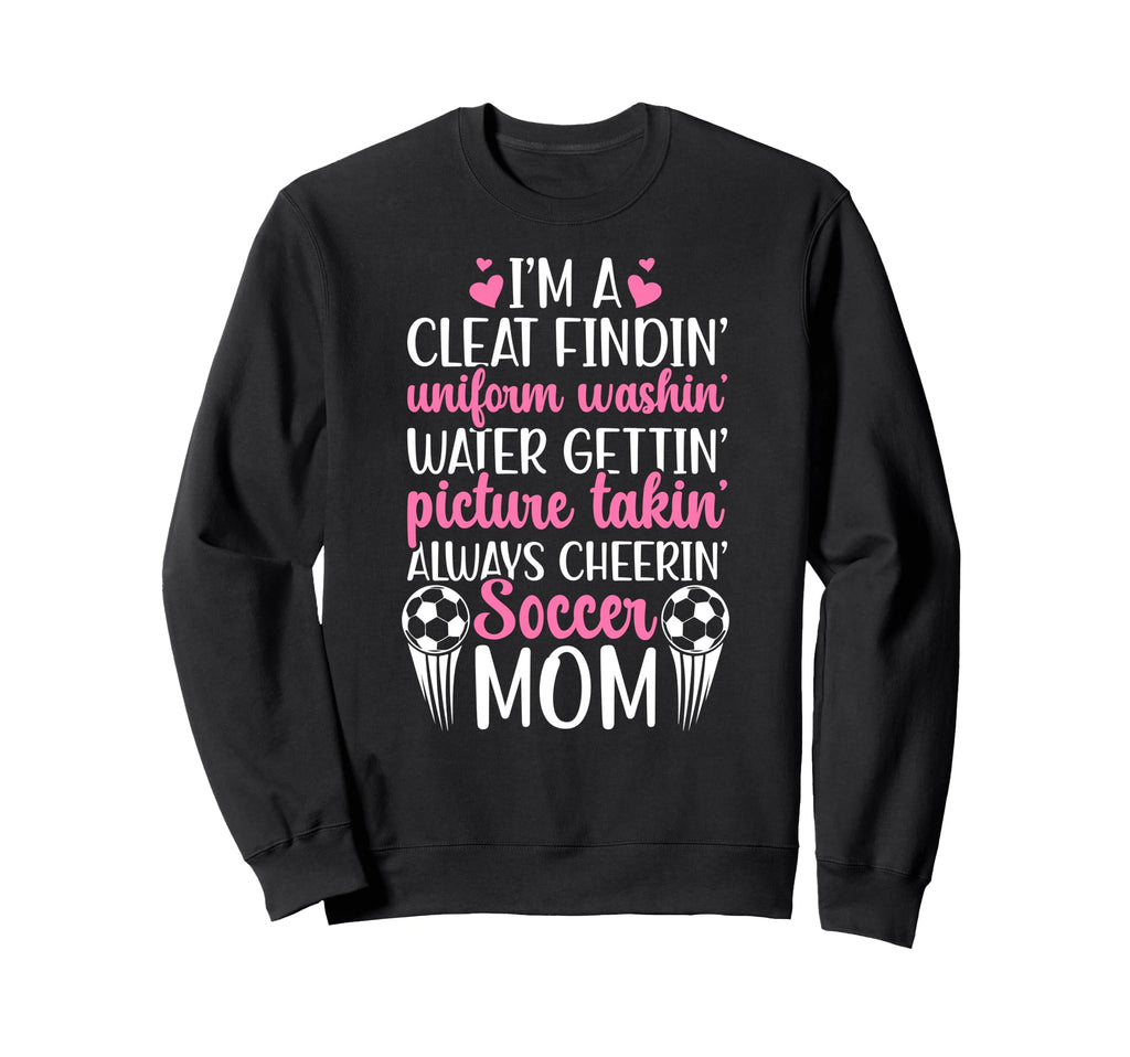 Im Soccer Mom Soccer Player Mother Sweatshirt - Minimalist Print Unisex - T-Shirt, Sweatshirt, Hoodie