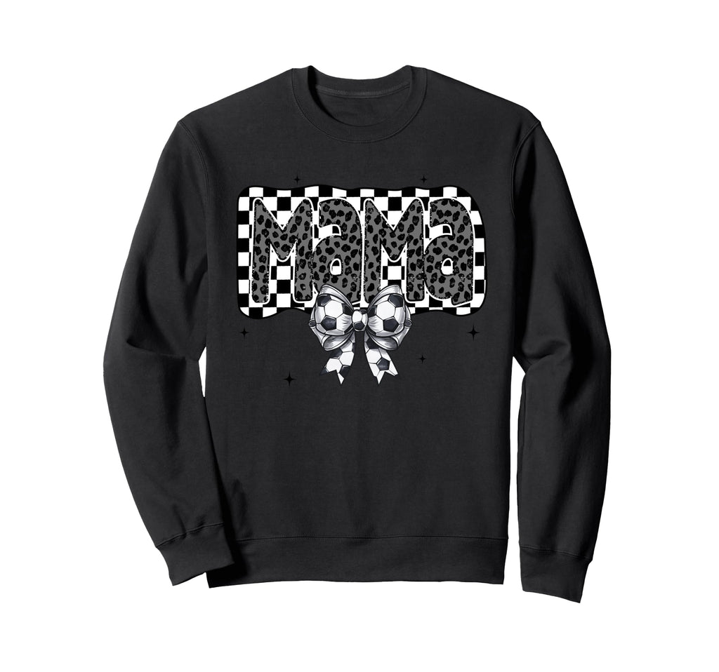 Soccer Mama Coquette Checkered Sweatshirt - Streetwear Style Men Women - T-Shirt, Sweatshirt, Hoodie