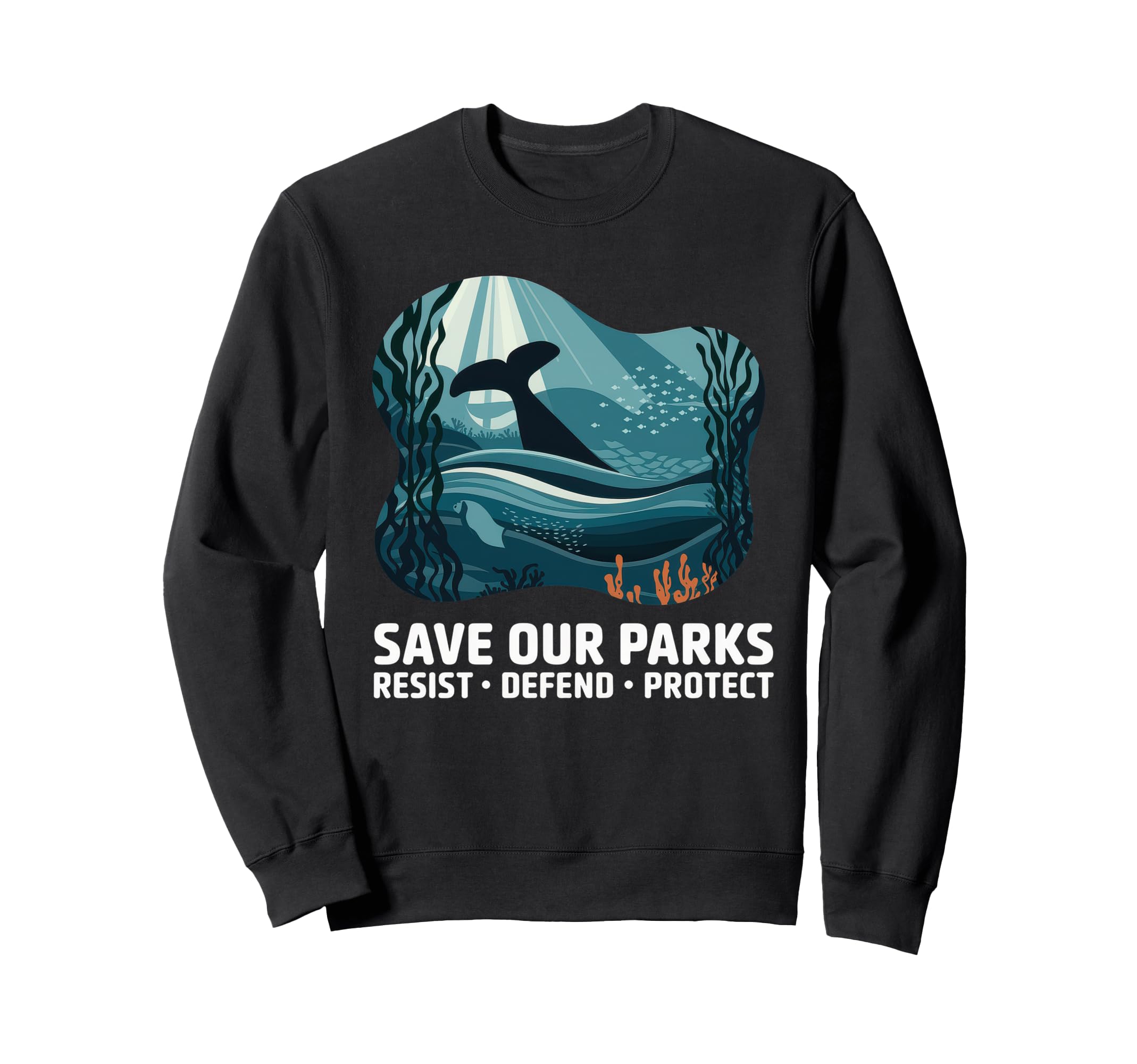 Save Our Parks Protect National Sweatshirt - Aesthetic Graphic Men Women - T-Shirt, Sweatshirt, Hoodie