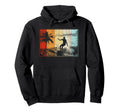 Beach Surfing Surfboard Surfboarder Hoodie - Minimalist Print for Adults - T-Shirt, Sweatshirt, Hoodie
