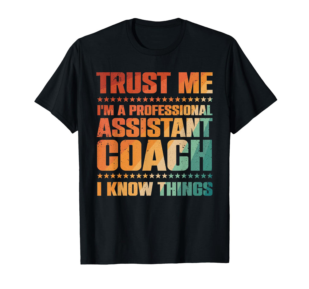 Assistant Coach Softball Baseball T-Shirt - Graphic Print for Adults - T-Shirt, Sweatshirt, Hoodie