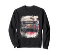 Old School Music Tape Cassette Sweatshirt - Fun Novelty Design Unisex - T-Shirt, Sweatshirt, Hoodie