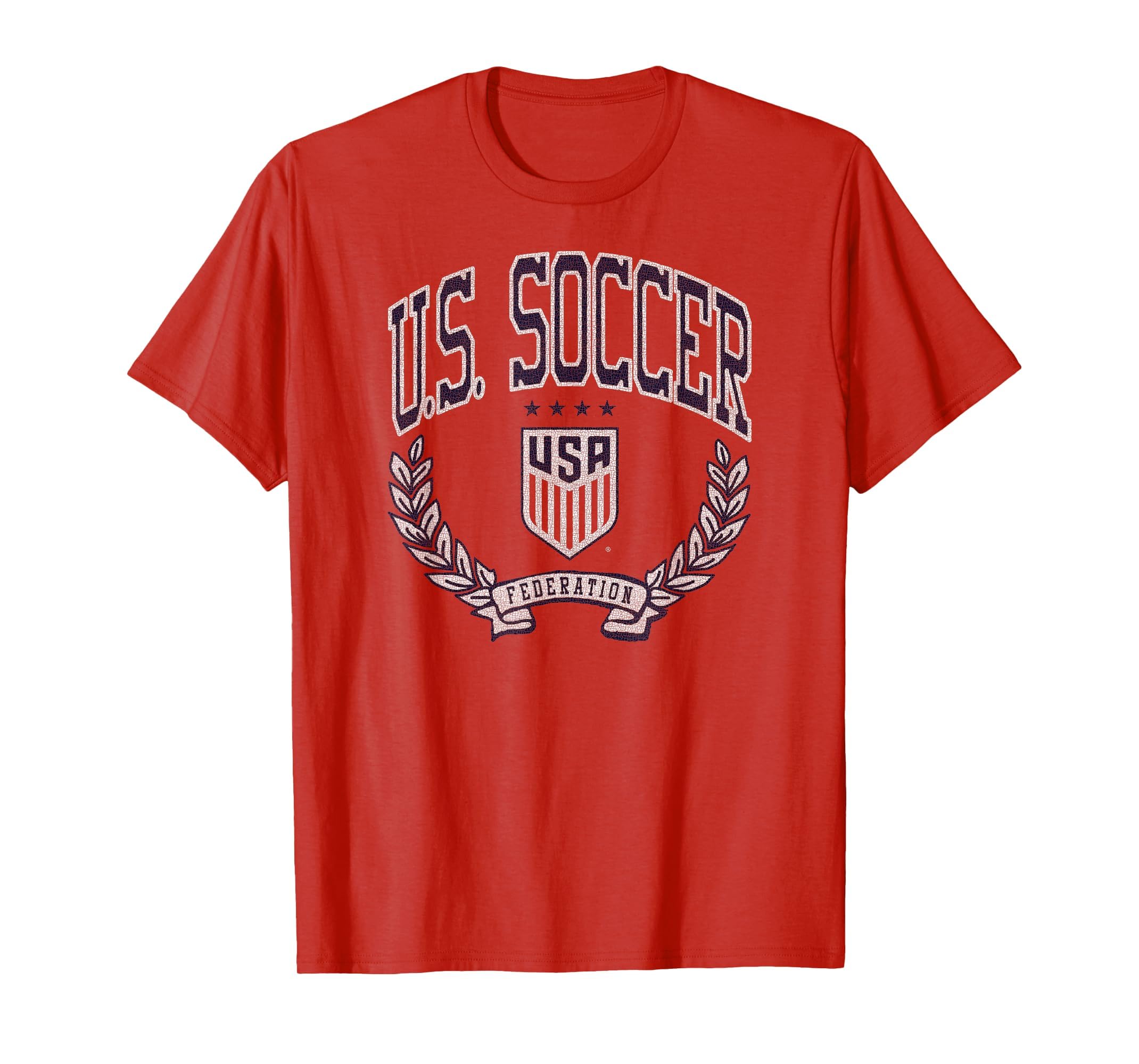 U S Soccer Victory Red Uswnt Officially T-Shirt - Novelty Apparel Unisex - T-Shirt, Sweatshirt, Hoodie