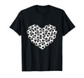 Heart Shaped Soccer Ball Artwork T-Shirt - Minimalist Print for Adults - T-Shirt, Sweatshirt, Hoodie