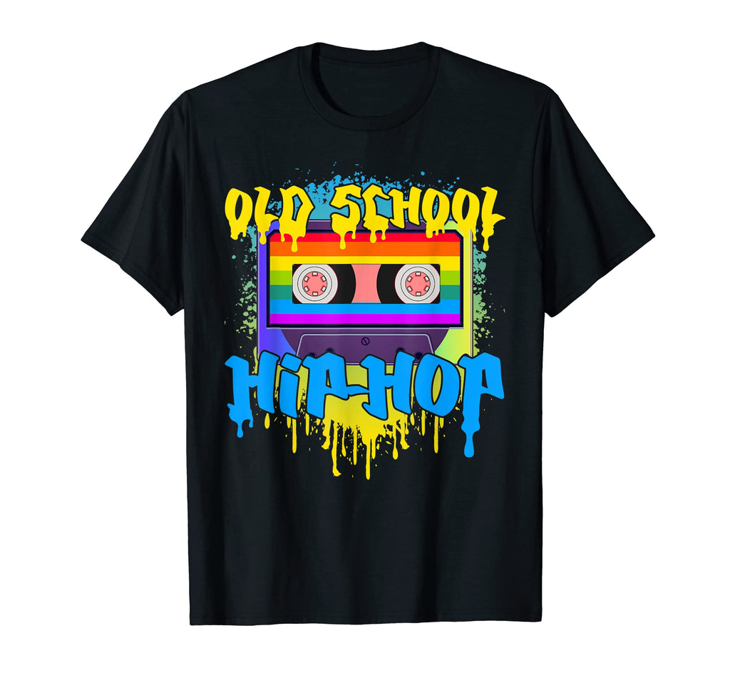 Old School Cassette Mixtape Hip Hop T-Shirt - Fun Novelty Design Men Women - T-Shirt, Sweatshirt, Hoodie