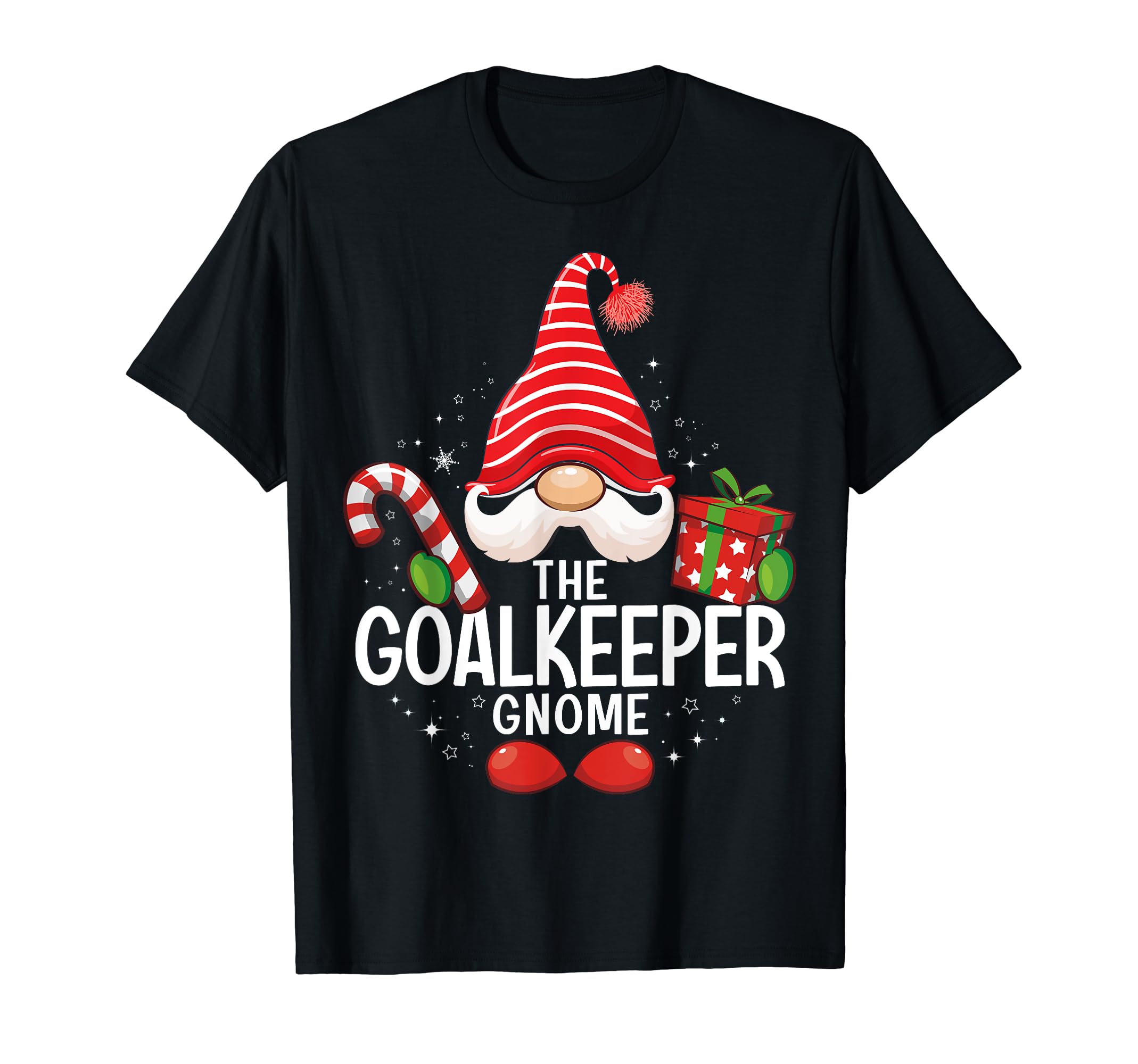 Goalkeeper Gnome Matching Family T-Shirt - Casual Everyday Wear Men Women - T-Shirt, Sweatshirt, Hoodie