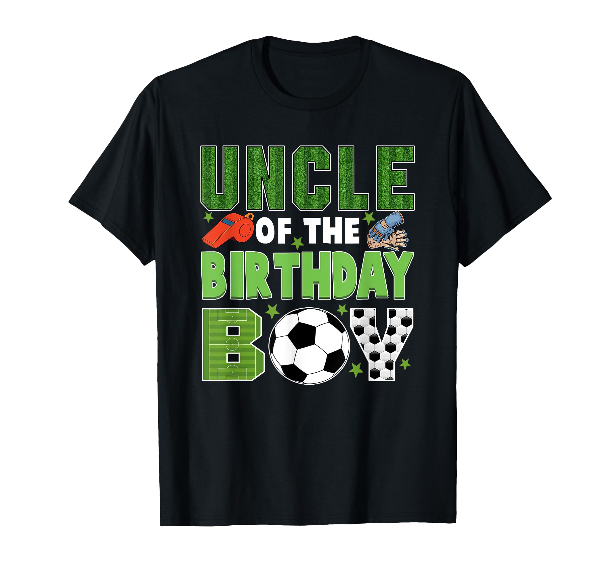 Uncle Birthday Soccer Group Family T-Shirt - Trendy Graphic Men Women - T-Shirt, Sweatshirt, Hoodie