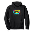 90S Cassette Tape Enthusiast Hoodie - Trendy Graphic Men Women - T-Shirt, Sweatshirt, Hoodie