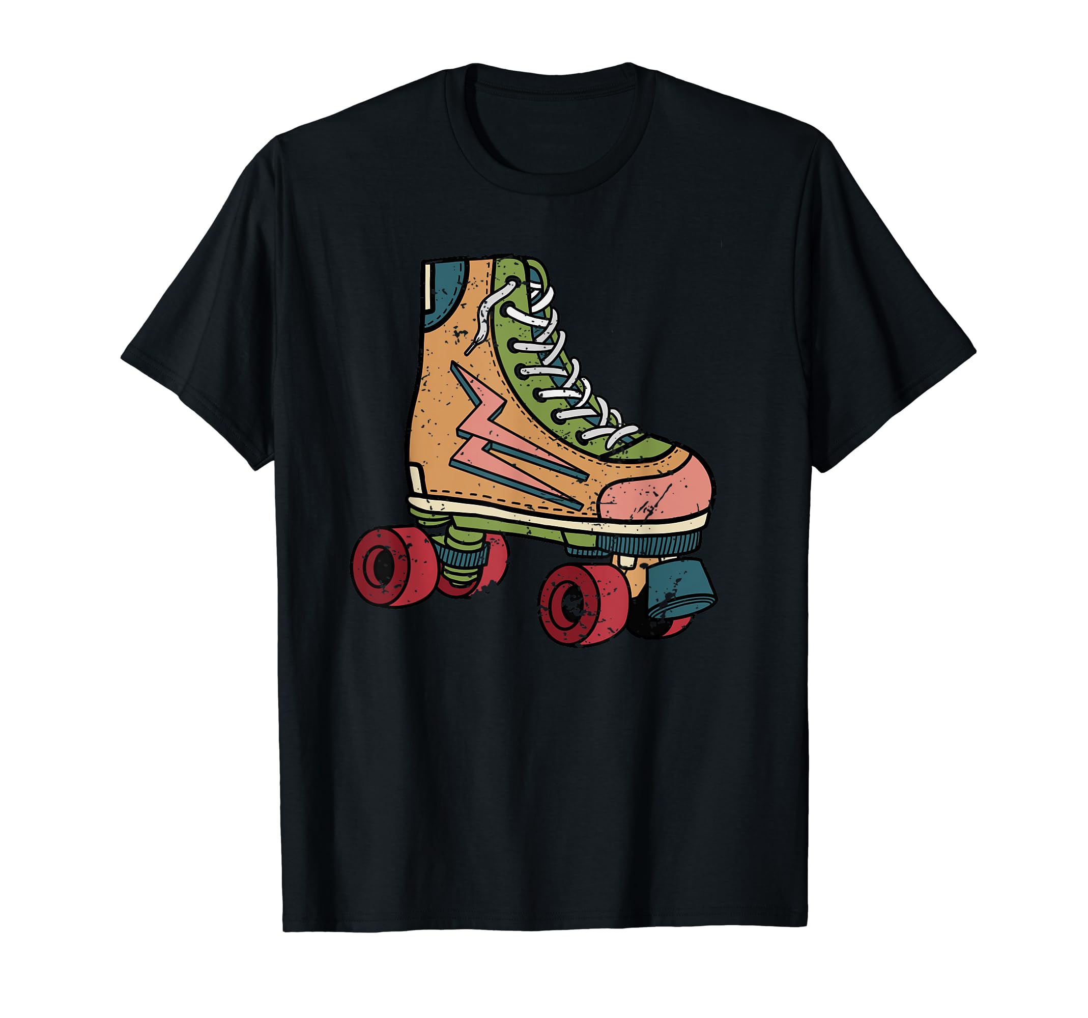 Roller Skating Art 80S Roller Derby T-Shirt - Trendy Graphic Unisex - T-Shirt, Sweatshirt, Hoodie