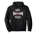 Funny Baseball Busy Raising Ballers Hoodie - Unique Graphic for Adults - T-Shirt, Sweatshirt, Hoodie