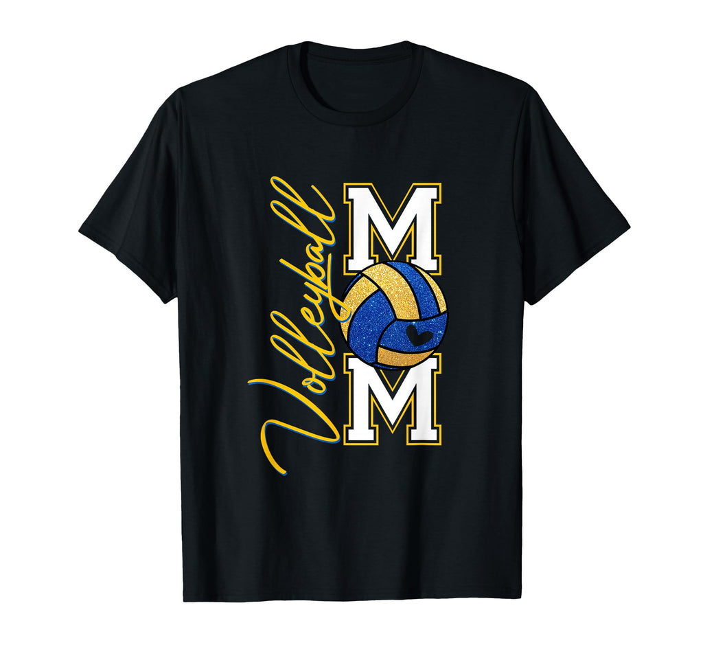 Volleyball Mom Sports Lover Gameday T-Shirt - Novelty Apparel for Adults - T-Shirt, Sweatshirt, Hoodie