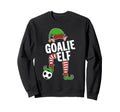Soccer Elf Goalie Soccer Player Sweatshirt - Aesthetic Graphic for Adults - T-Shirt, Sweatshirt, Hoodie