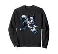 Border Collie Soccer Champion Sweatshirt - Fun Novelty Design for Adults - T-Shirt, Sweatshirt, Hoodie