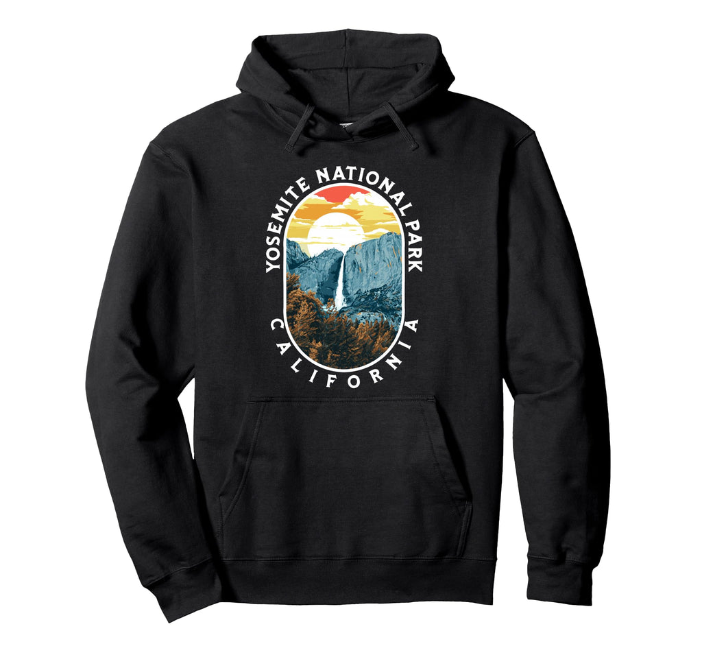 Yosemite Falls National Park Hoodie - Casual Everyday Wear Men Women - T-Shirt, Sweatshirt, Hoodie