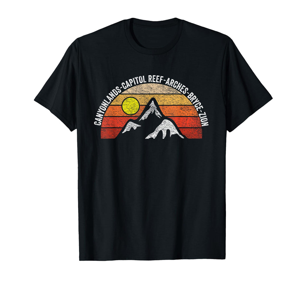 Utah Souvenir Big 5 Utah Mighty Five T-Shirt - Unique Graphic Men Women - T-Shirt, Sweatshirt, Hoodie