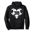 Soccer Number 39 Jersey Funny Soccer Hoodie - Aesthetic Graphic Men Women - T-Shirt, Sweatshirt, Hoodie
