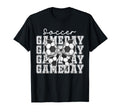Soccer Game Day Coquette Bow Funny T-Shirt - Minimalist Print for Adults - T-Shirt, Sweatshirt, Hoodie