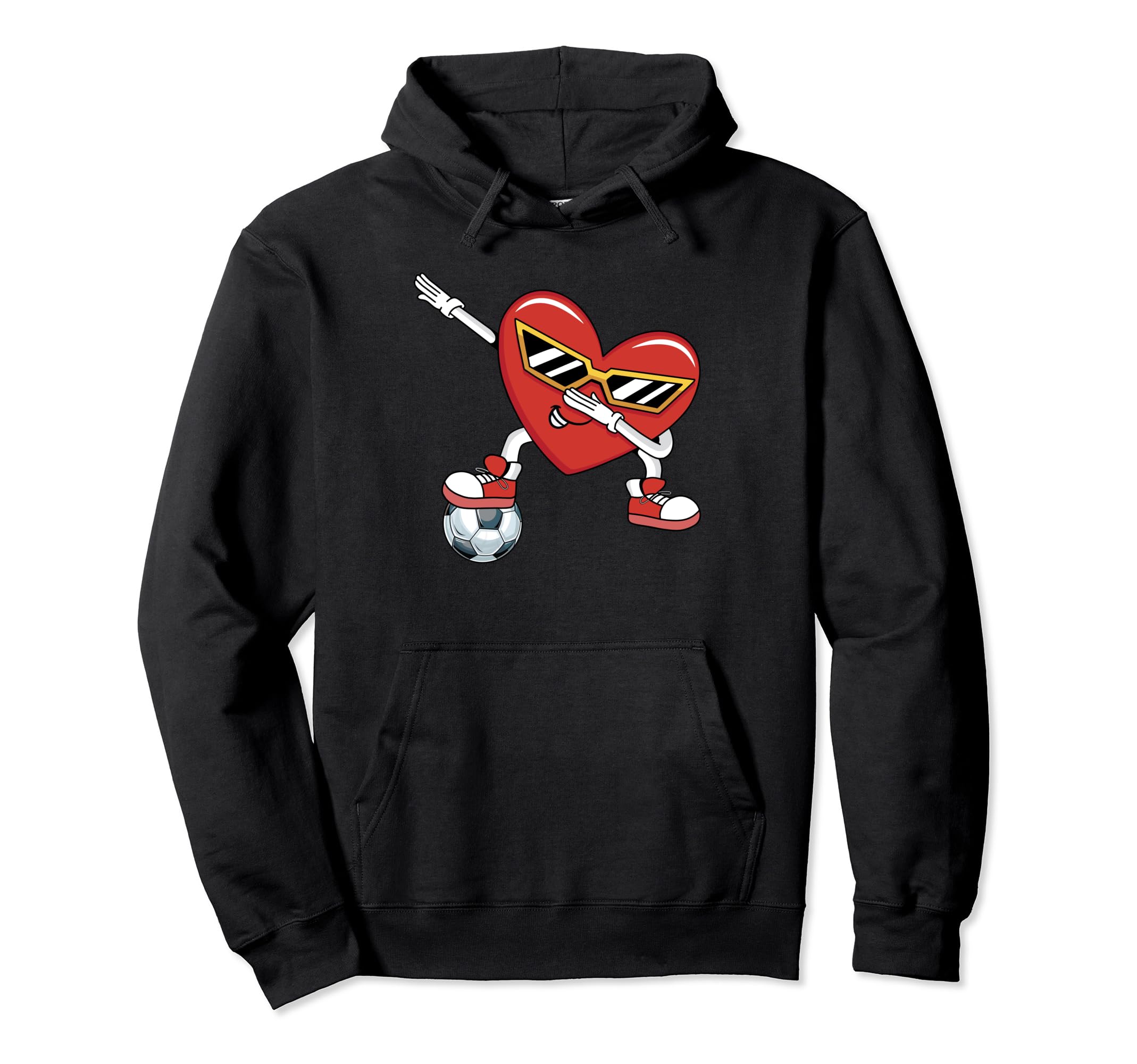 Soccer Love Valentines Hoodie - Streetwear Style for Adults - T-Shirt, Sweatshirt, Hoodie