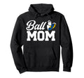 Ball Mom Volleyball Soccer Mom Soccer Hoodie - Aesthetic Graphic Unisex - T-Shirt, Sweatshirt, Hoodie