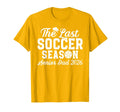 Last Soccer Season Soccer Senior Dad T-Shirt - Trendy Graphic for Adults - T-Shirt, Sweatshirt, Hoodie