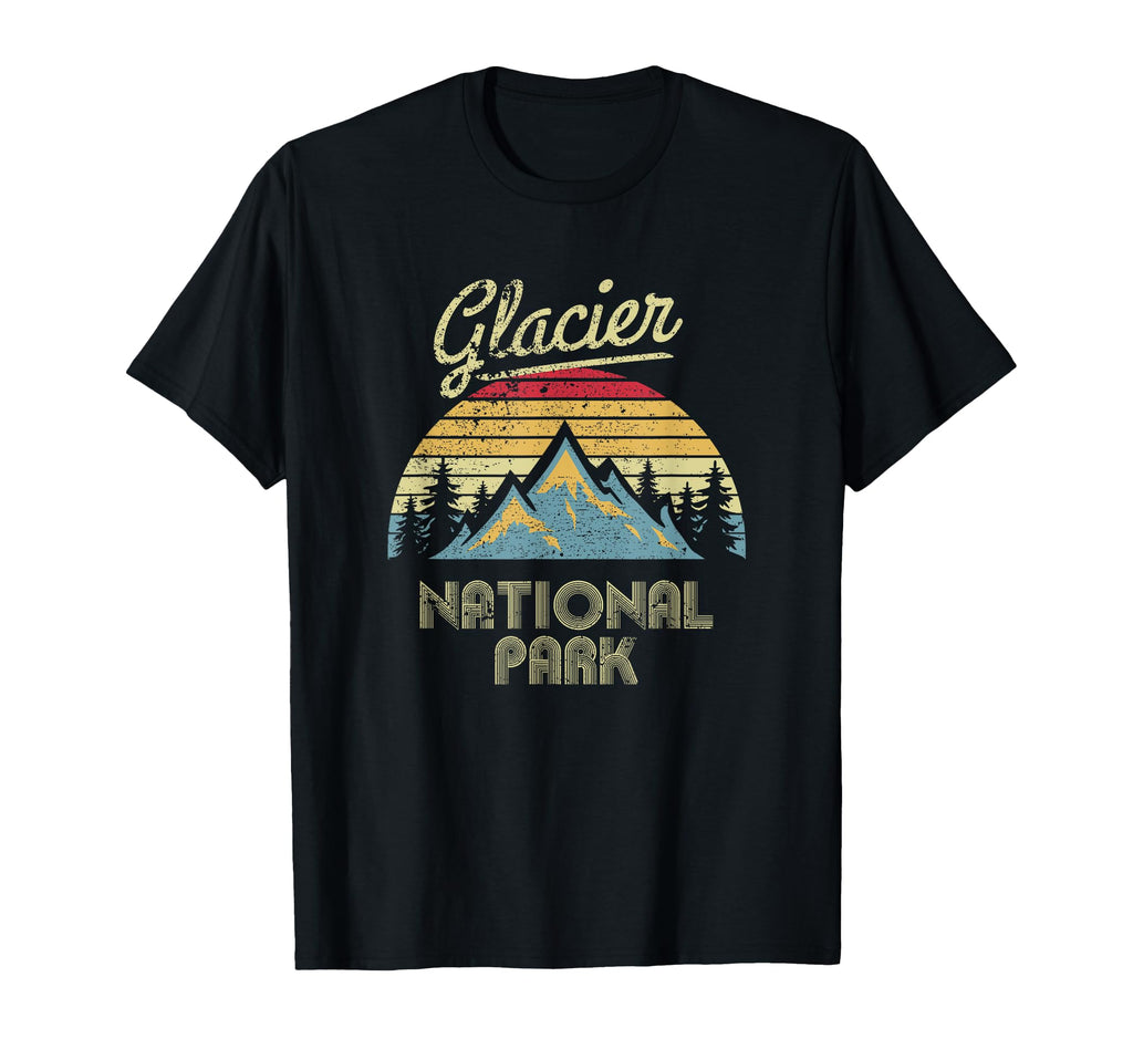 Glacier National Park Mountain T-Shirt - Streetwear Style Unisex - T-Shirt, Sweatshirt, Hoodie