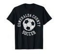 Esmeralda County Soccer Distressed T-Shirt - Aesthetic Graphic for Adults - T-Shirt, Sweatshirt, Hoodie