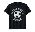 Alpena County Soccer Distressed 90S T-Shirt - Unique Graphic Men Women - T-Shirt, Sweatshirt, Hoodie