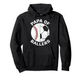 Funny Papa Son Daughter Ballers Hoodie - Streetwear Style Men Women - T-Shirt, Sweatshirt, Hoodie