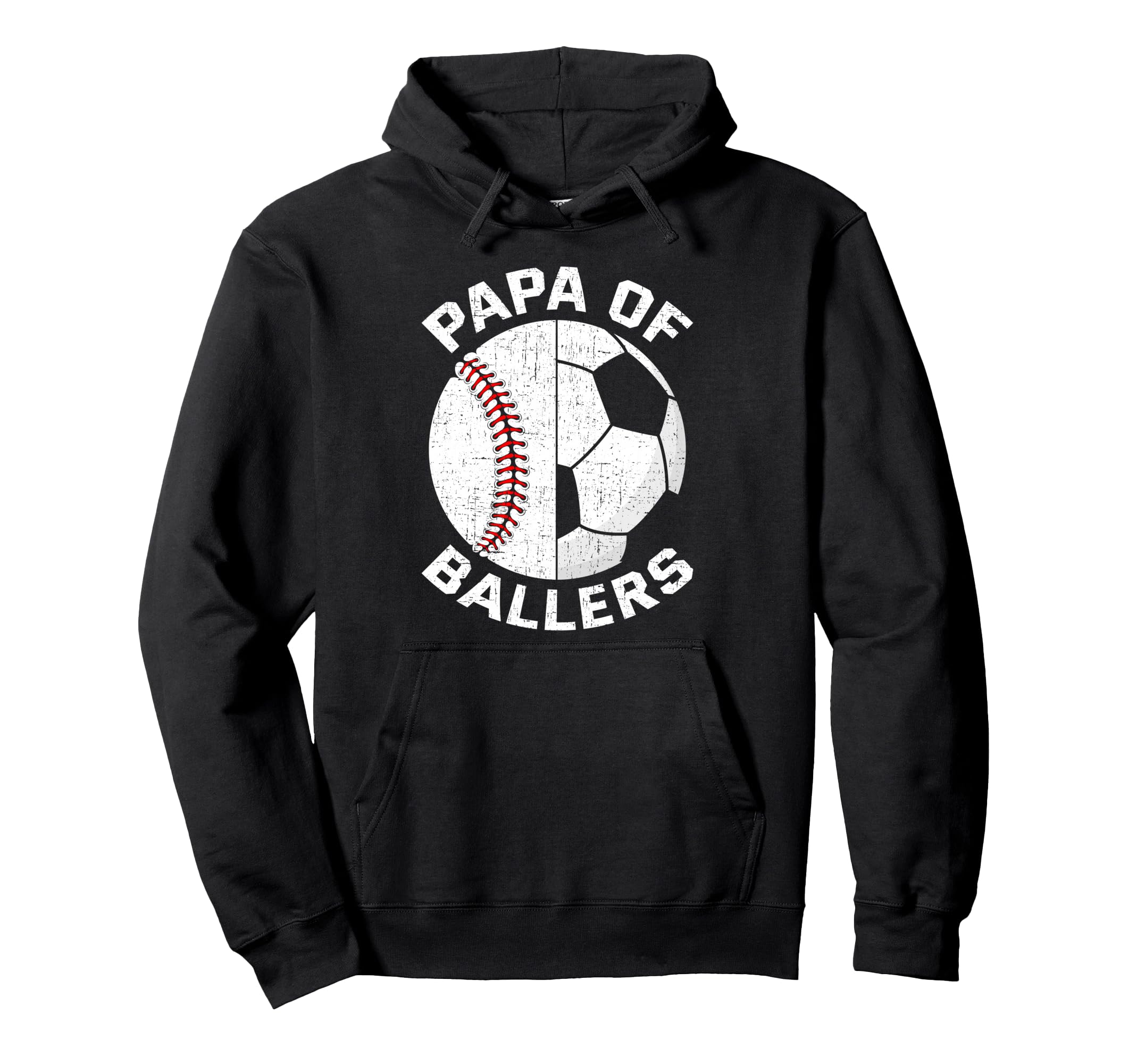 Funny Papa Son Daughter Ballers Hoodie - Streetwear Style Men Women - T-Shirt, Sweatshirt, Hoodie
