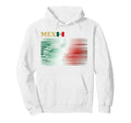 Mexico Flag Mexican Hispanic Pride Hoodie - Casual Everyday Wear Men Women - T-Shirt, Sweatshirt, Hoodie