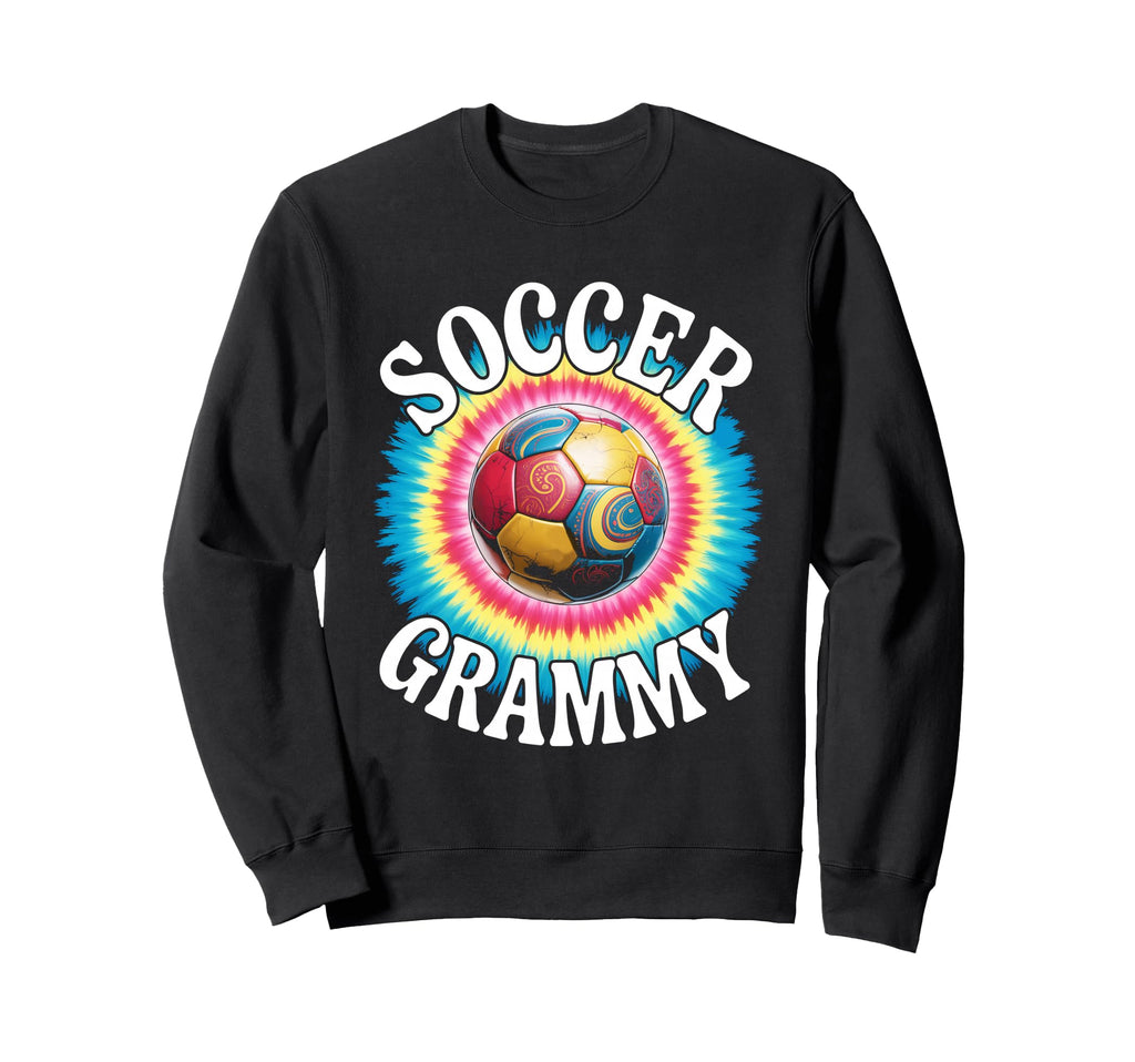 Soccer Grammy Grandma Tie Dye Sweatshirt - Casual Everyday Wear Men Women - T-Shirt, Sweatshirt, Hoodie