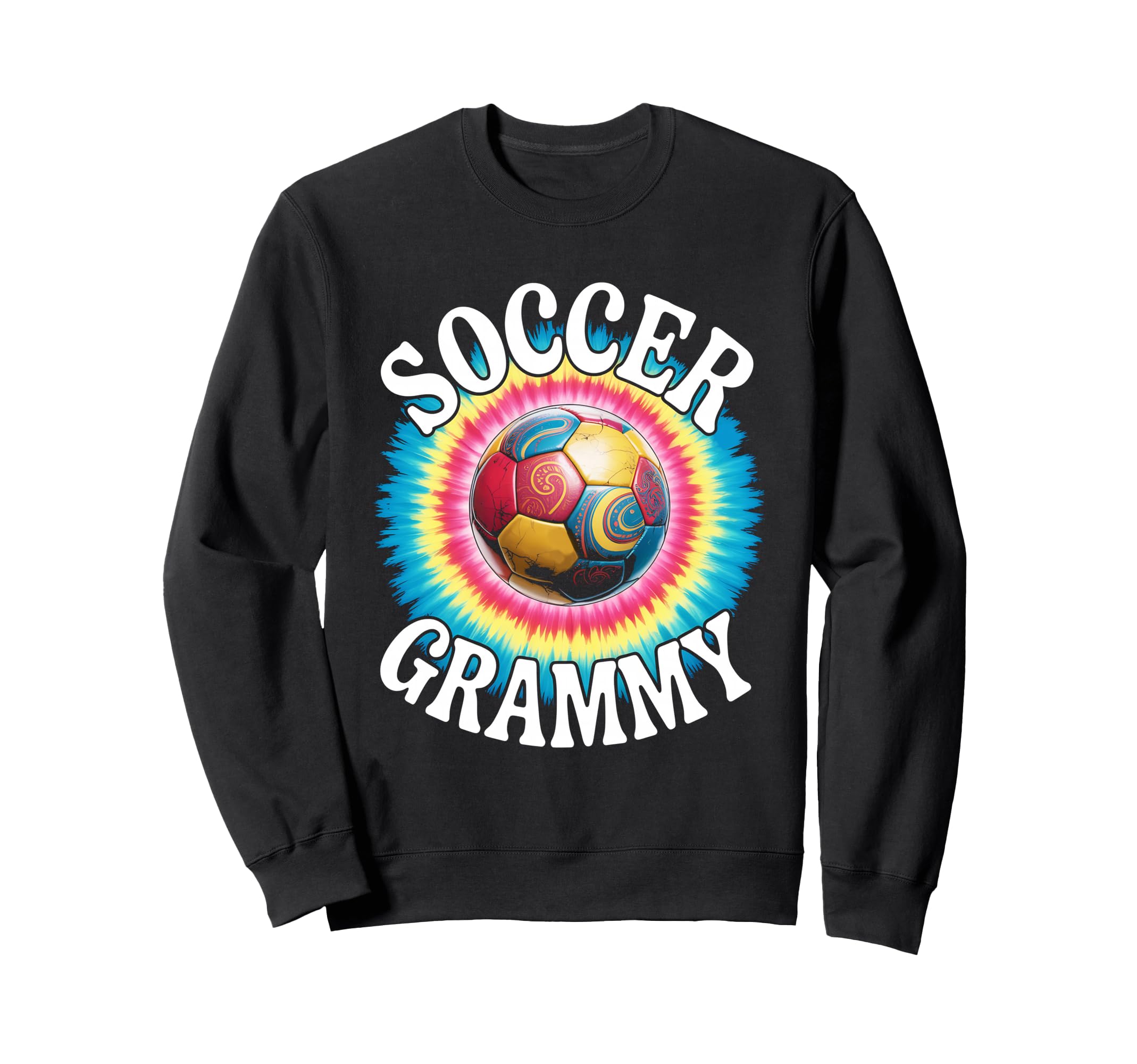 Soccer Grammy Grandma Tie Dye Sweatshirt - Casual Everyday Wear Men Women - T-Shirt, Sweatshirt, Hoodie