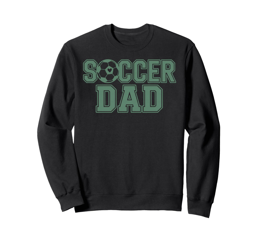 Soccer Dad Father Soccer Player Sweatshirt - Minimalist Print for Adults - T-Shirt, Sweatshirt, Hoodie