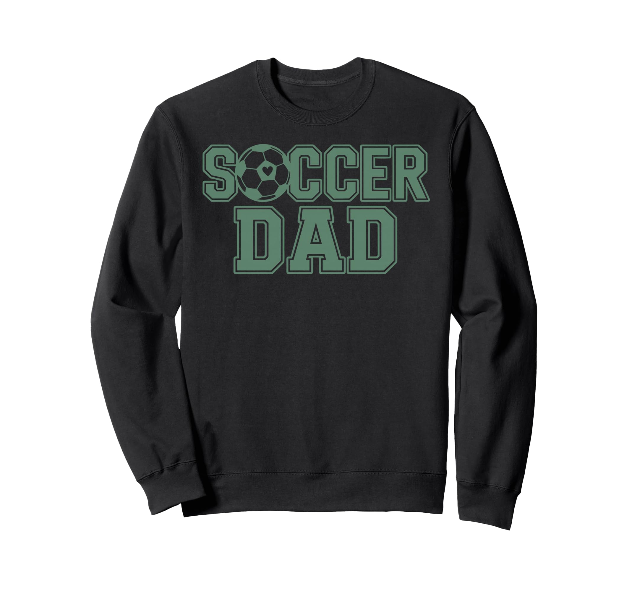 Soccer Dad Father Soccer Player Sweatshirt - Minimalist Print for Adults - T-Shirt, Sweatshirt, Hoodie