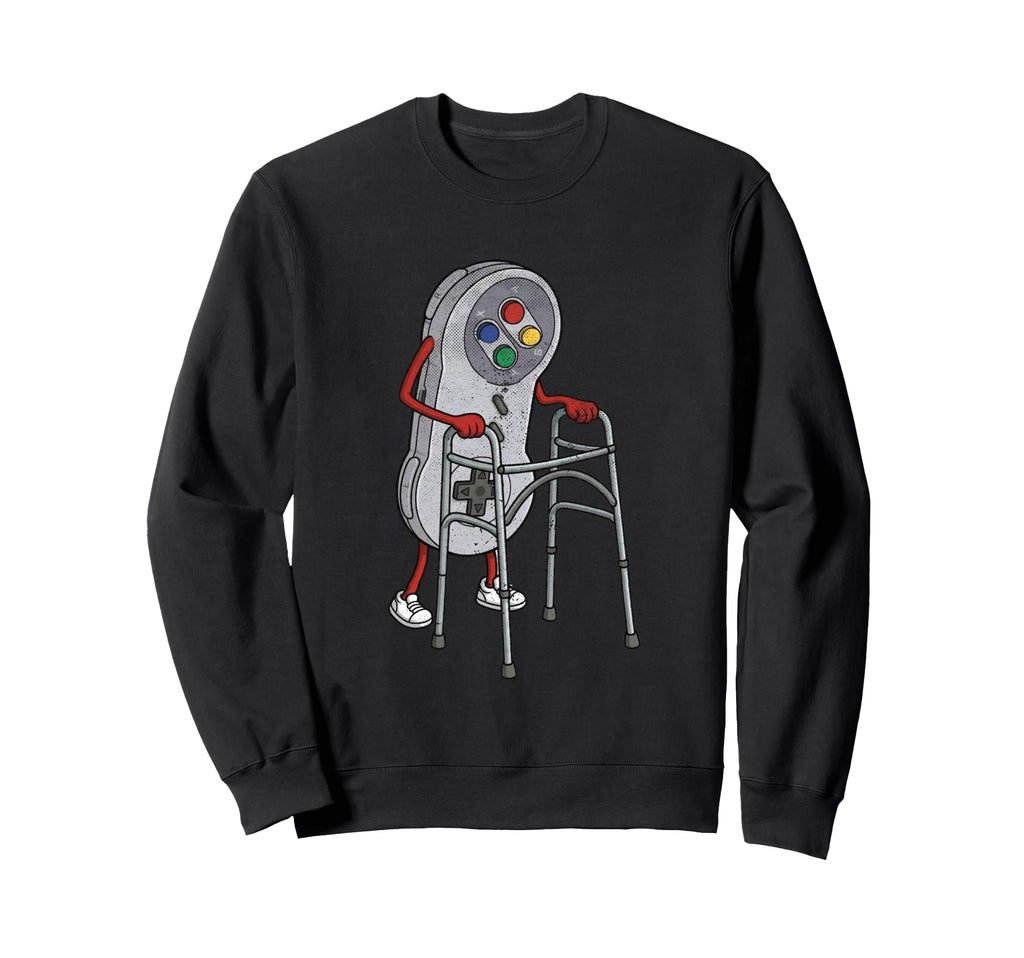 Old Gamer Gaming 90S Video Game Sweatshirt - Novelty Apparel for Adults - T-Shirt, Sweatshirt, Hoodie