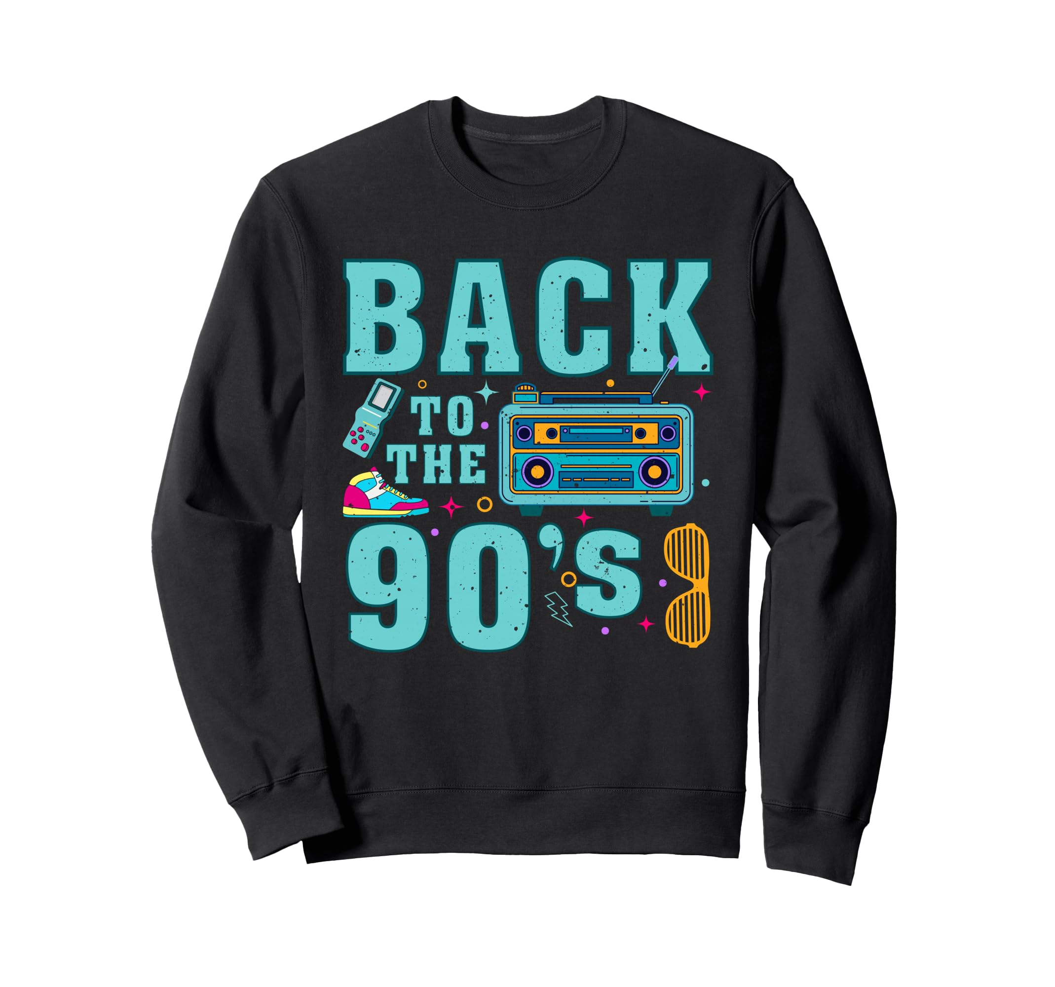 Back To 90S 1990 Cassette Old Sweatshirt - Unique Graphic for Adults - T-Shirt, Sweatshirt, Hoodie