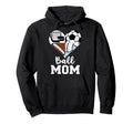 Ball Mom Funny Soccer Football Hoodie - Aesthetic Graphic Unisex - T-Shirt, Sweatshirt, Hoodie