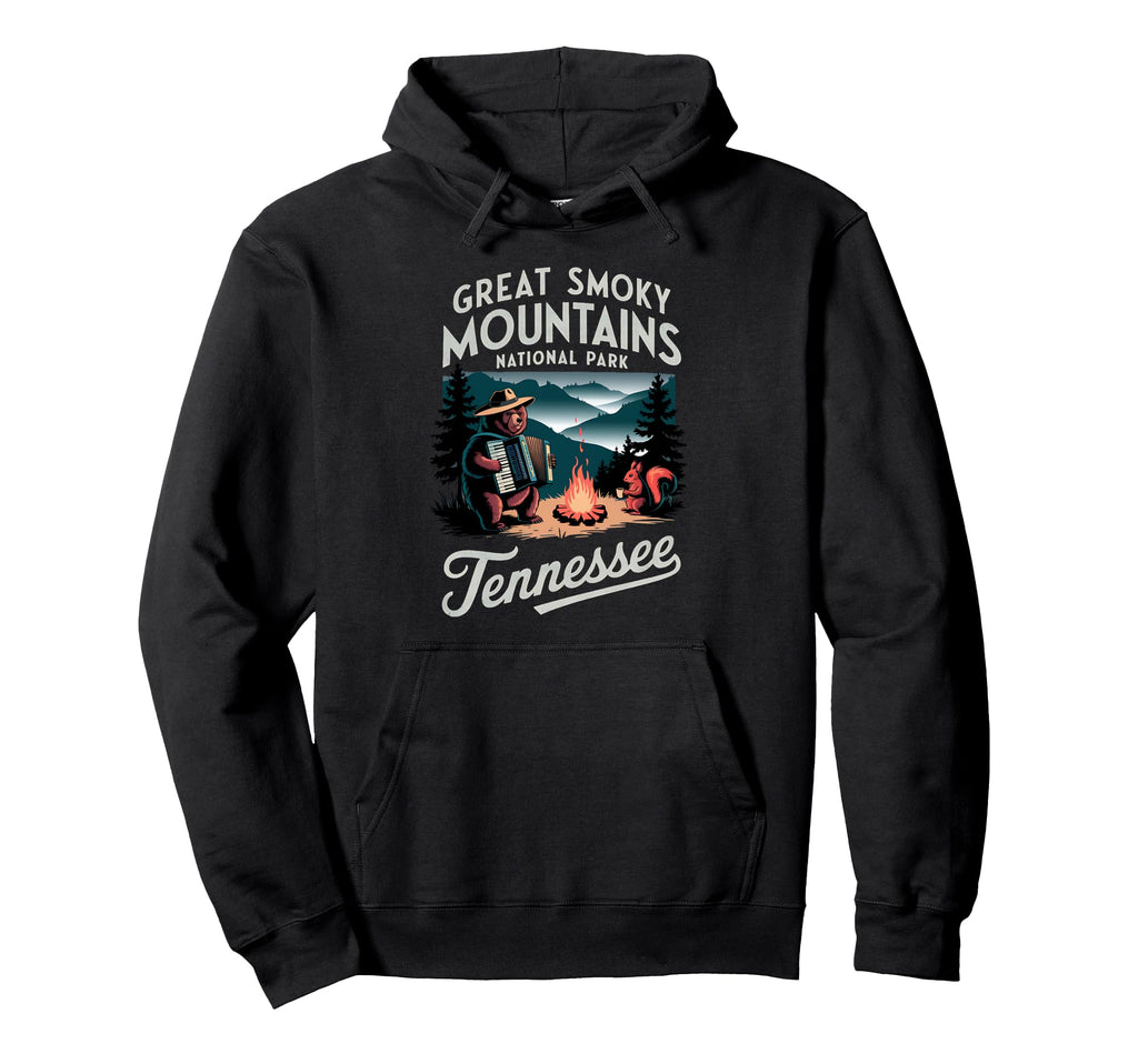 Great Smoky Mountains Tennessee National Hoodie - Aesthetic Graphic Unisex - T-Shirt, Sweatshirt, Hoodie