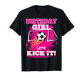 Soccer Birthday Birthday Lets Kick It T-Shirt - Custom Art Print for Adults - T-Shirt, Sweatshirt, Hoodie