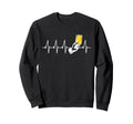 Football Referee Heartbeat Soccer Sweatshirt - Trendy Graphic Unisex - T-Shirt, Sweatshirt, Hoodie