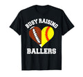Busy Raising Ballers Football T-Shirt - Minimalist Print for Adults - T-Shirt, Sweatshirt, Hoodie