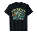 Space Port Arcade Spaceship Adventure T-Shirt - Graphic Print for Adults - T-Shirt, Sweatshirt, Hoodie