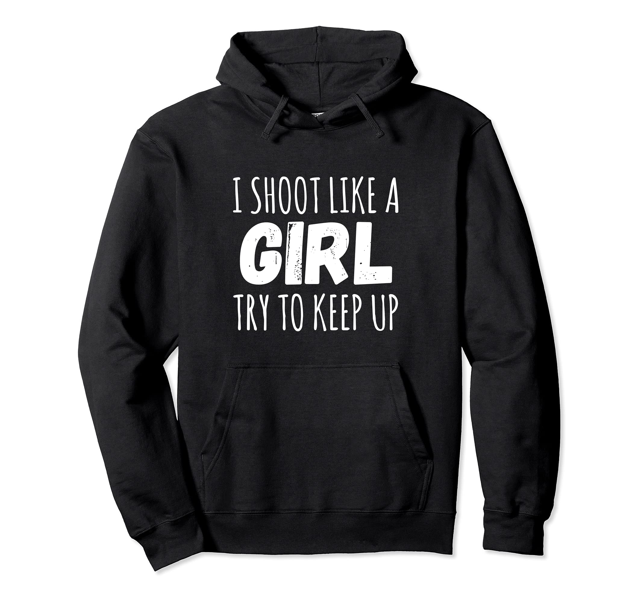 I Shoot Like Basketball Soccer Rifle Hoodie - Custom Art Print for Adults - T-Shirt, Sweatshirt, Hoodie