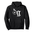Old School Og Hip Hop Head Vinyl Cds Hoodie - Fun Novelty Design Men Women - T-Shirt, Sweatshirt, Hoodie