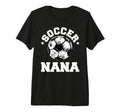 Soccer Nana Soccer Ball Distressed T-Shirt - Aesthetic Graphic Men Women - T-Shirt, Sweatshirt, Hoodie