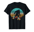 Bigfoot Roller Skating Sunset 80S 90S T-Shirt - Trendy Graphic Men Women - T-Shirt, Sweatshirt, Hoodie