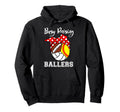 Busy Raising Ballers Funny Softball Hoodie - Casual Everyday Wear Unisex - T-Shirt, Sweatshirt, Hoodie