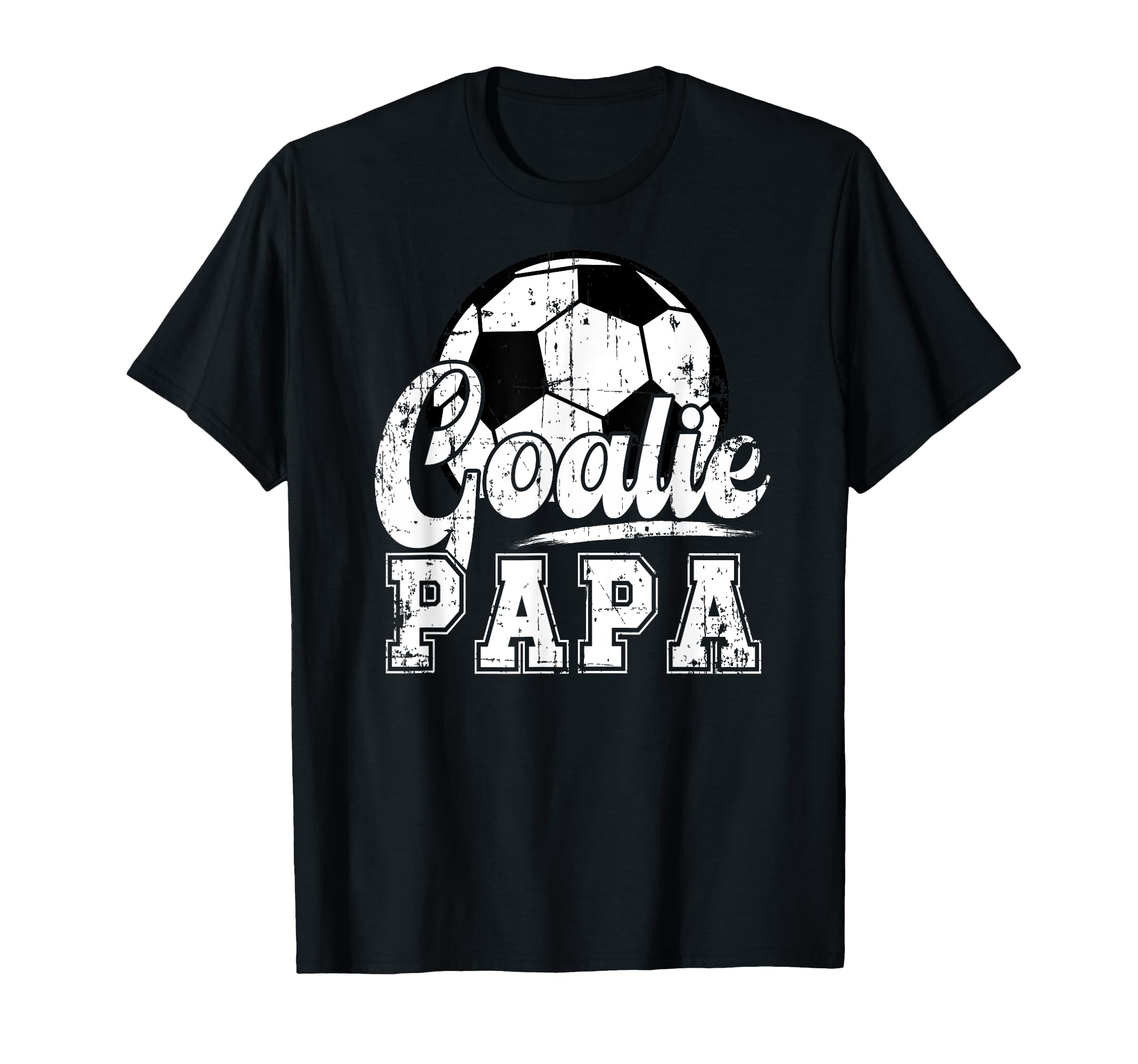 Soccer Goalie Papa Grandpa Papa T-Shirt - Fun Novelty Design for Adults - T-Shirt, Sweatshirt, Hoodie